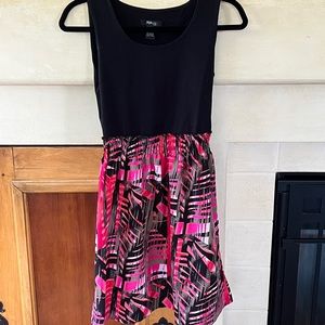 Pink tropical dress from style and Co.